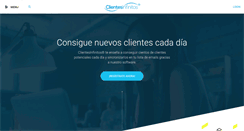 Desktop Screenshot of clientesinfinitos.com